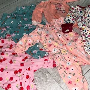5 Baby Girl Sleepers